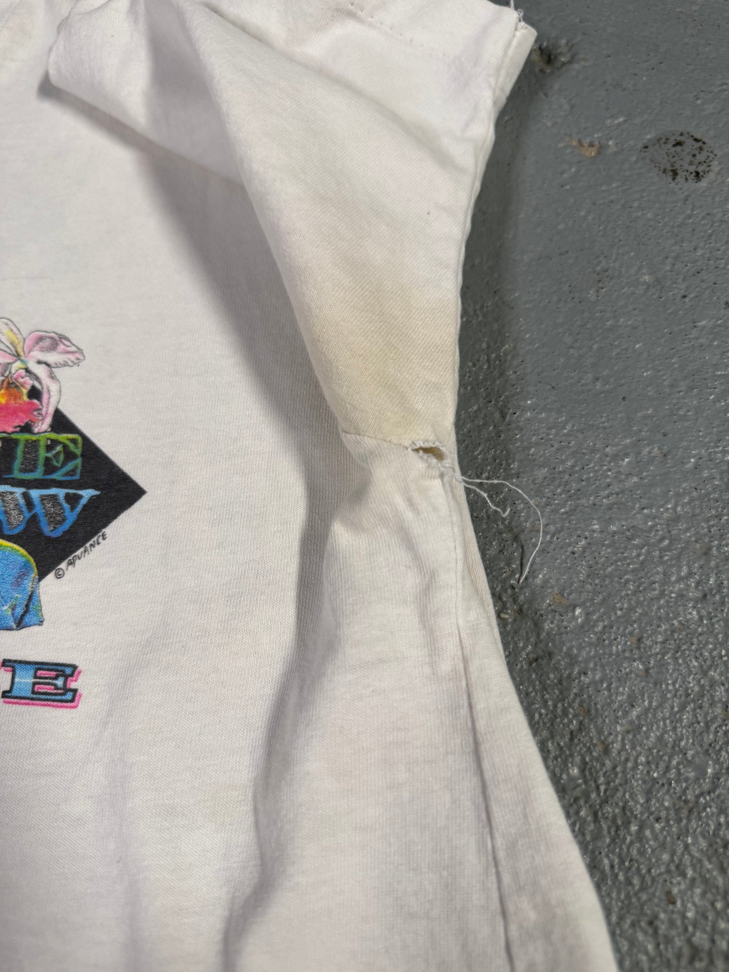 90s Belize Single Stitch Tee Sz L