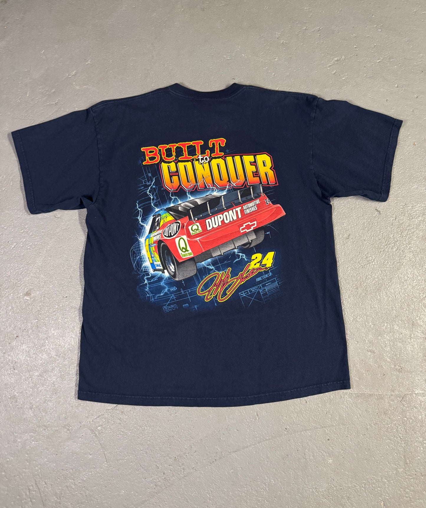 90s Jeff Gordon NASCAR Tee Sz L