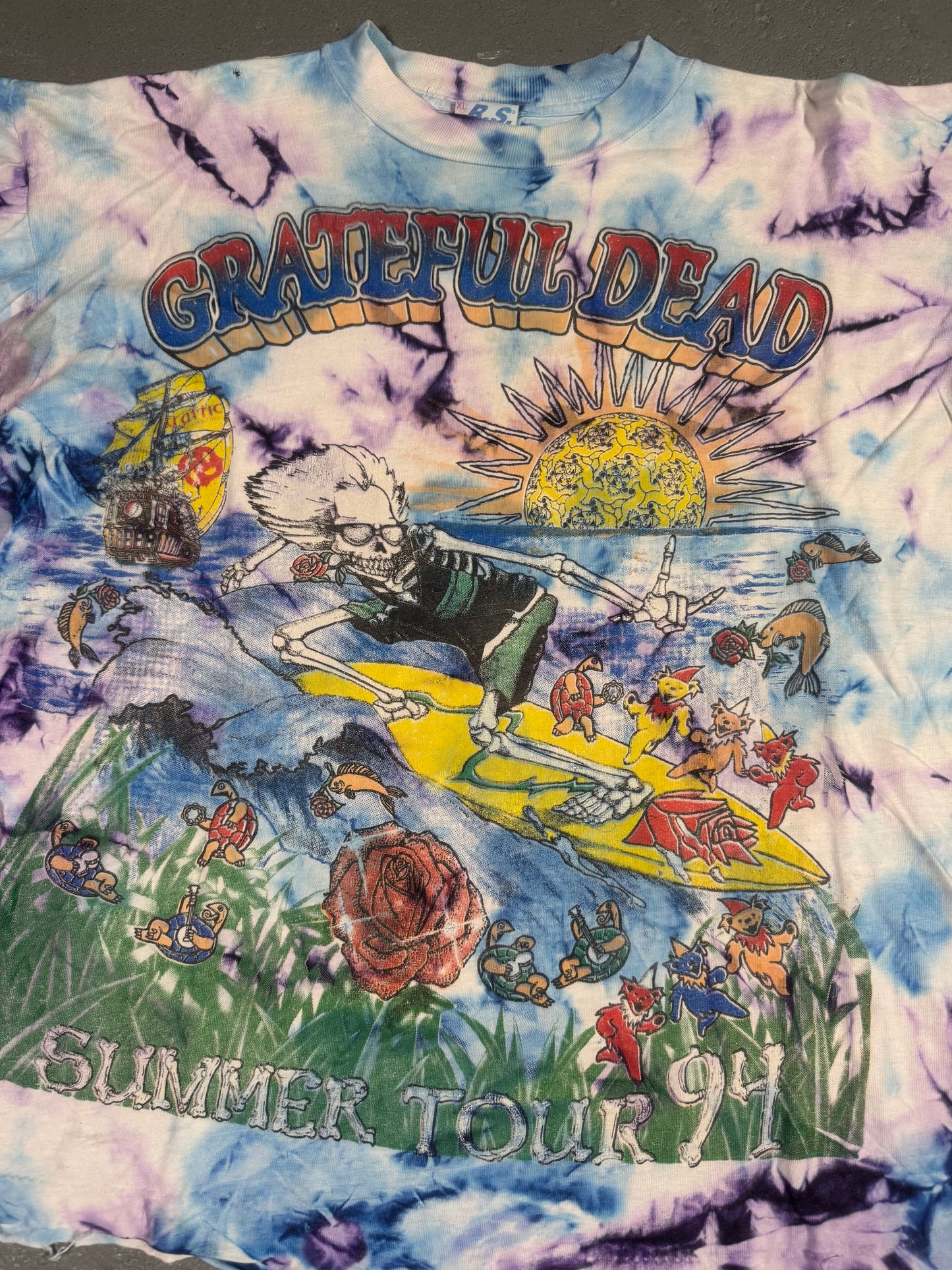 Parking Lot “Ship of Fools” BootLeg Tee Sz XL