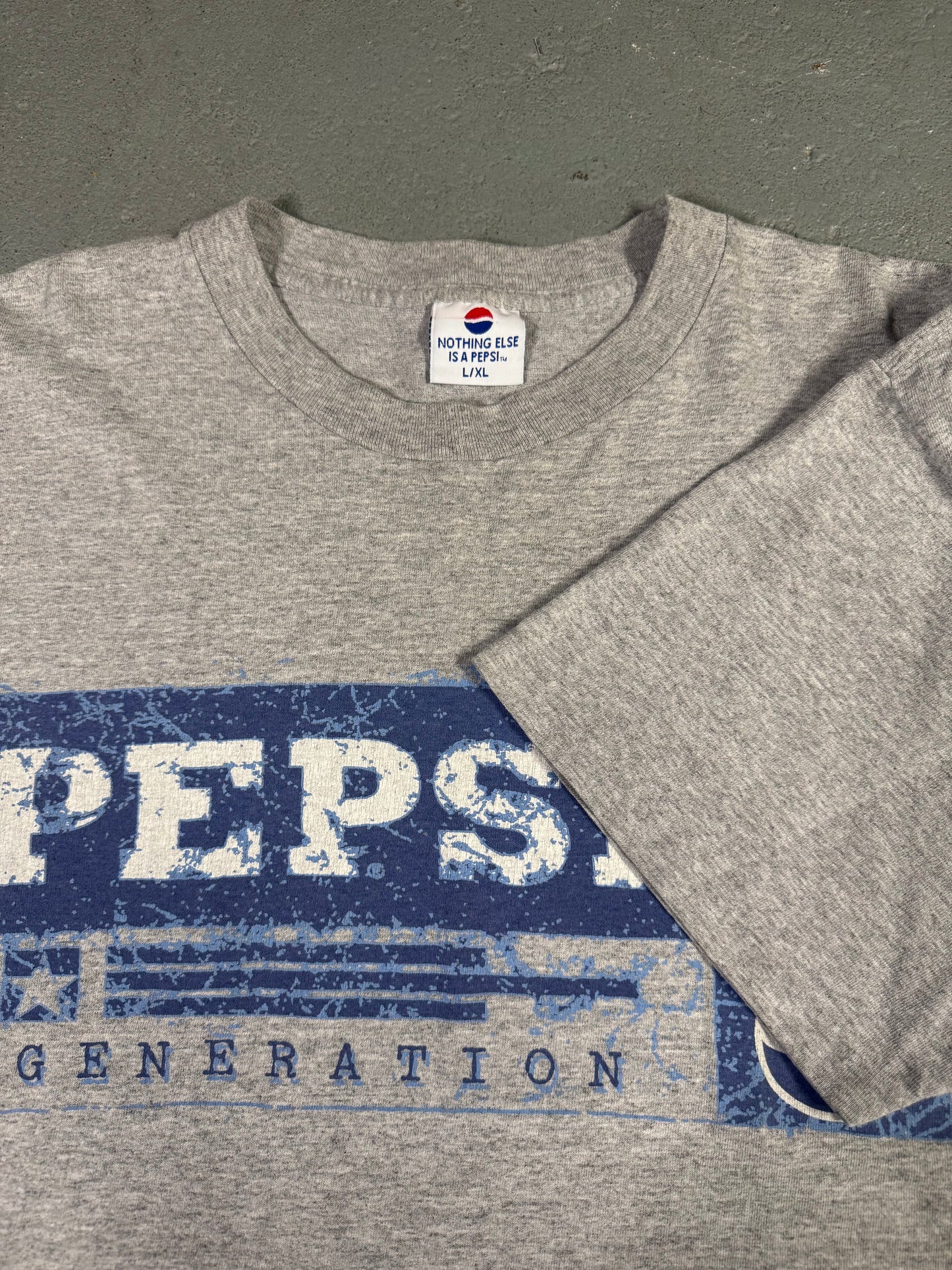 90s Single stitch Pepsi Tee Sz L-XL