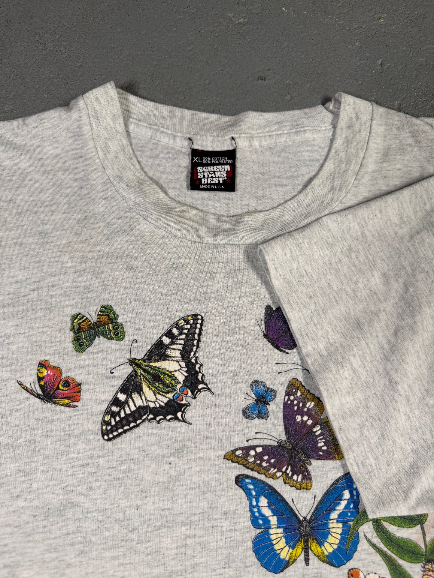 90s Butterfly tee Sz XL