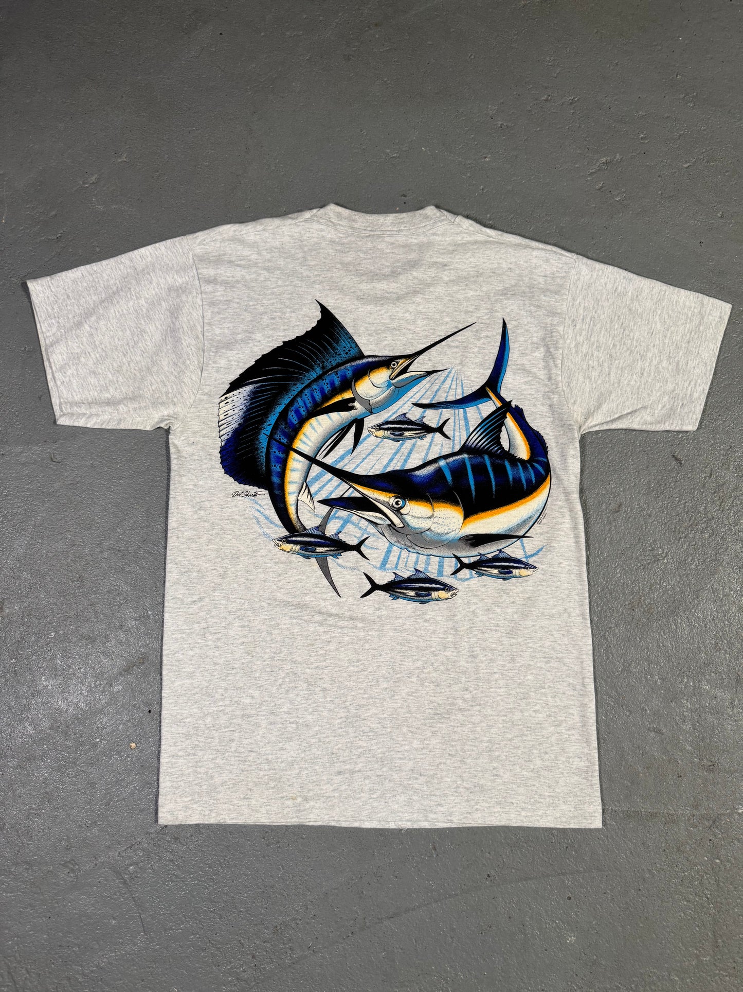 90s Florida Keys Marlin Tee Sz M