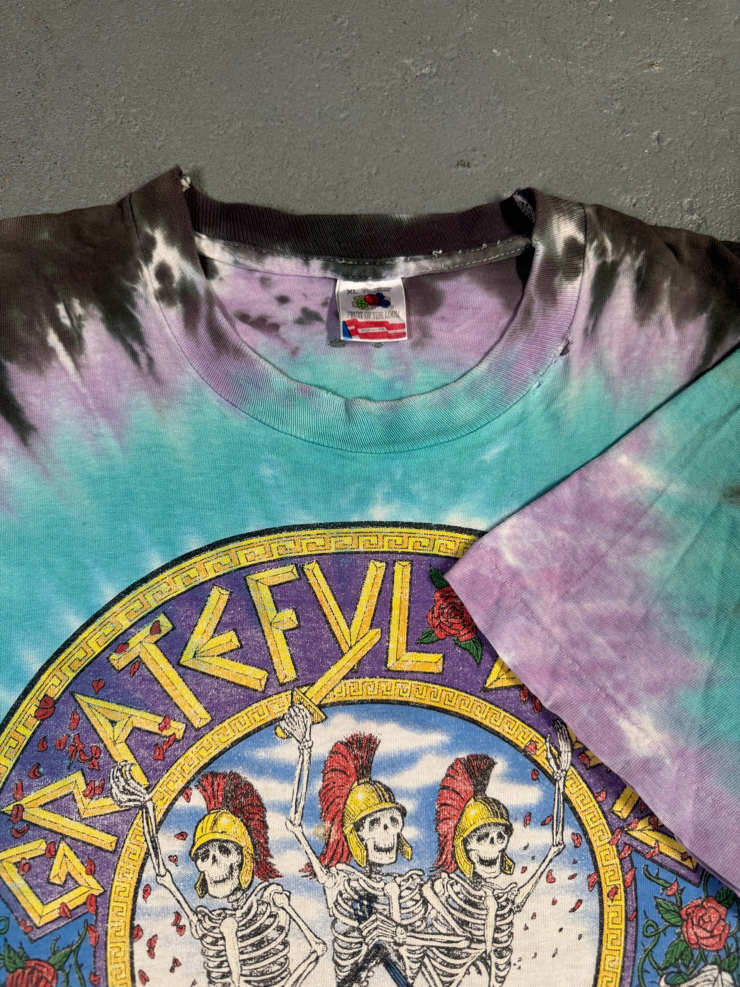 90s LA Coliseum Greatful Dead Tee Sz XL