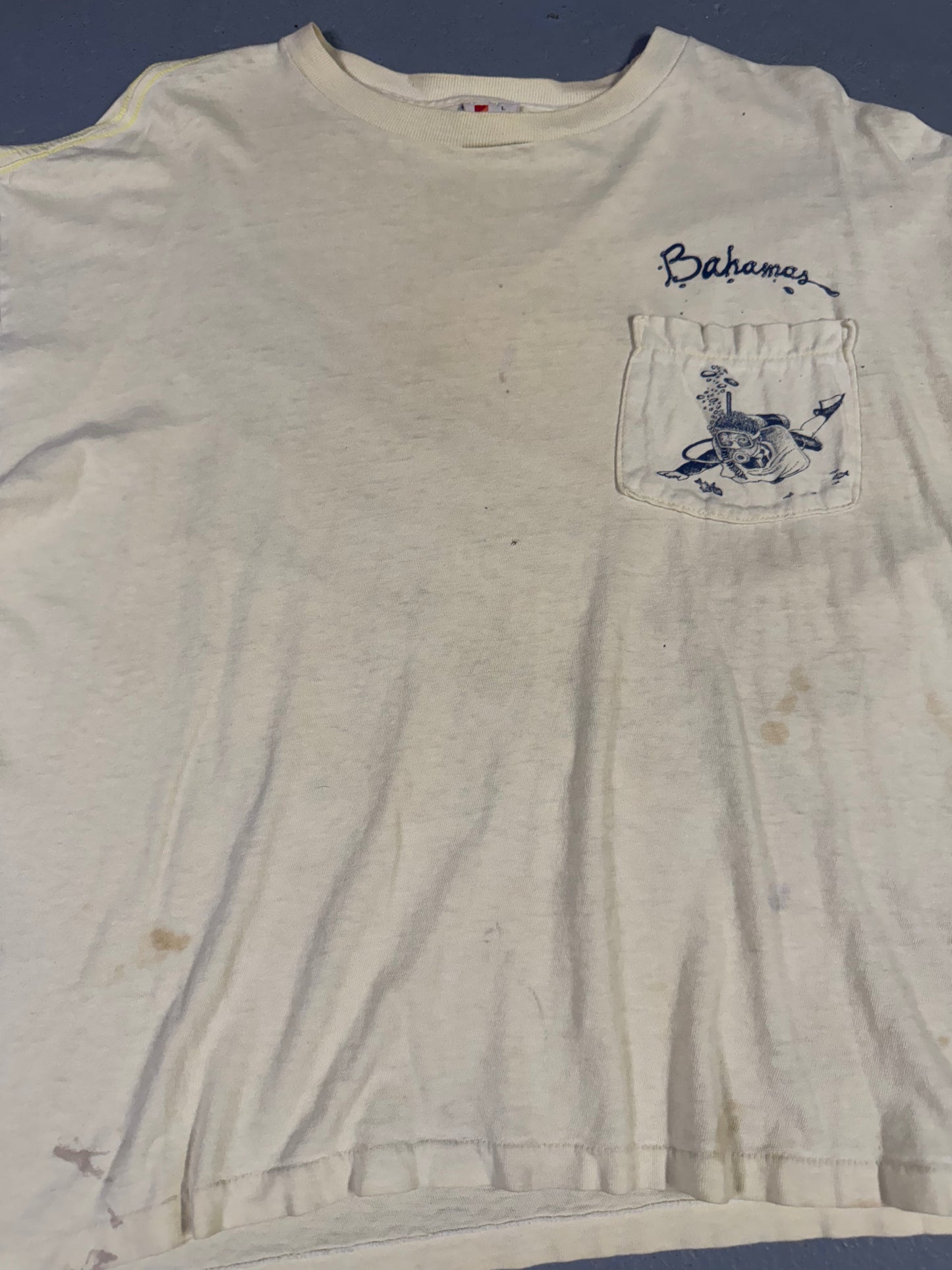 80s Signal Bahamas Tee Sz L