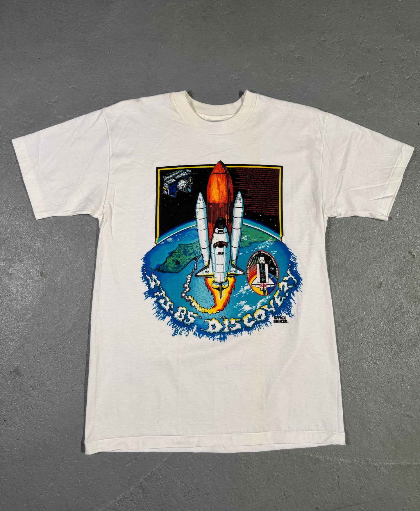 90s “Sts-85 Discovery” Tee Sz XL