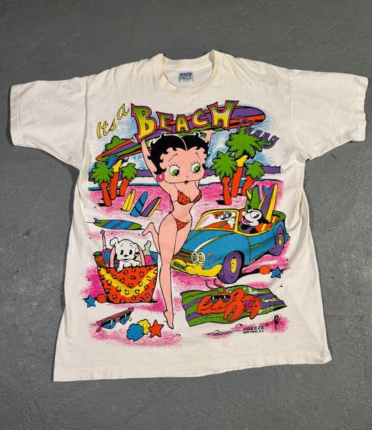 Rare 1994 Betty Boop “It’s a Beach Thang* Size O/S