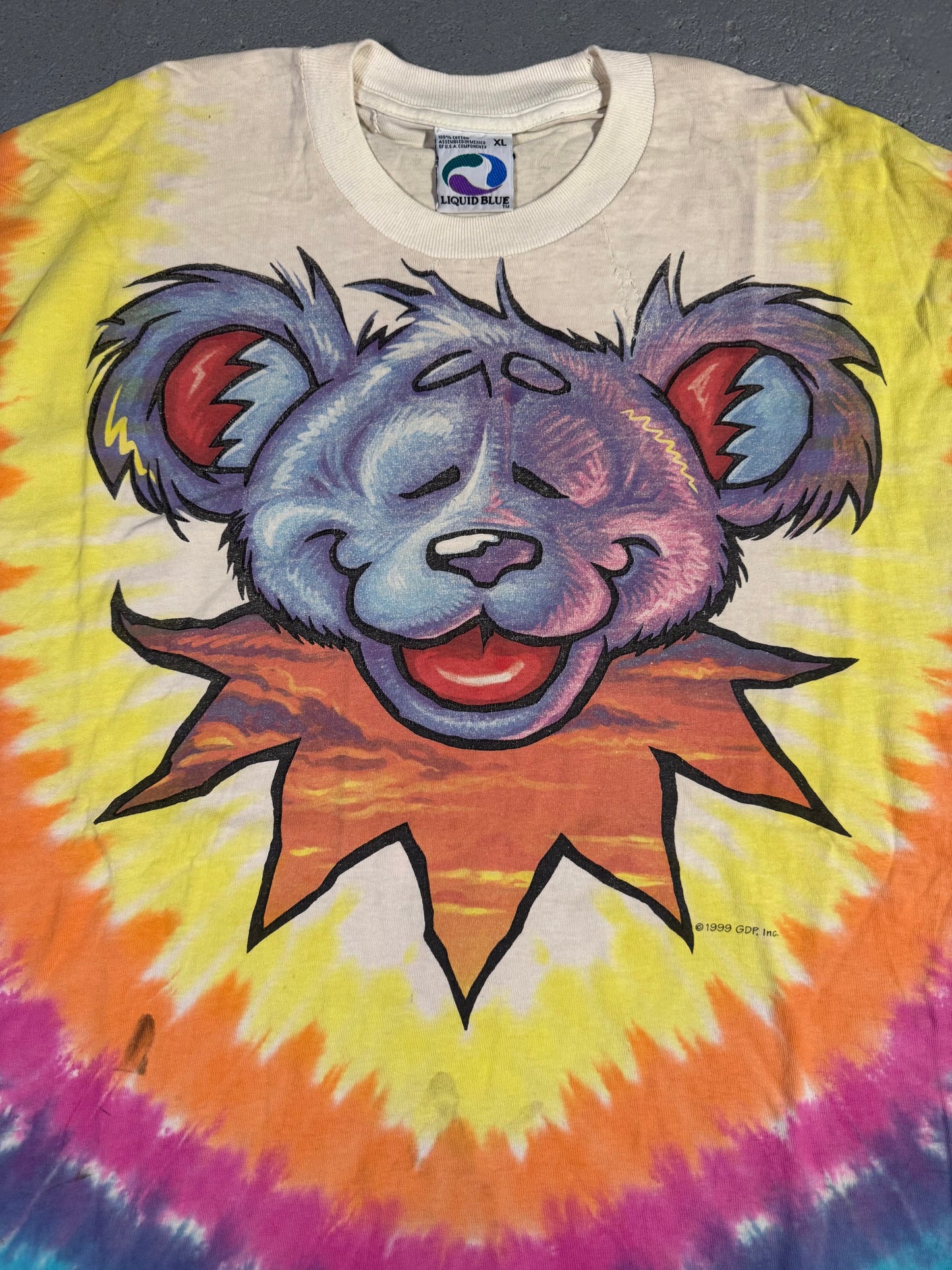 90s Greatful Dead Big Bear Tee Sz XL