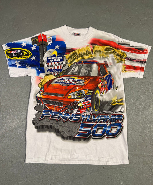 2008 Pennsylvania NASCAR Tee Sz L