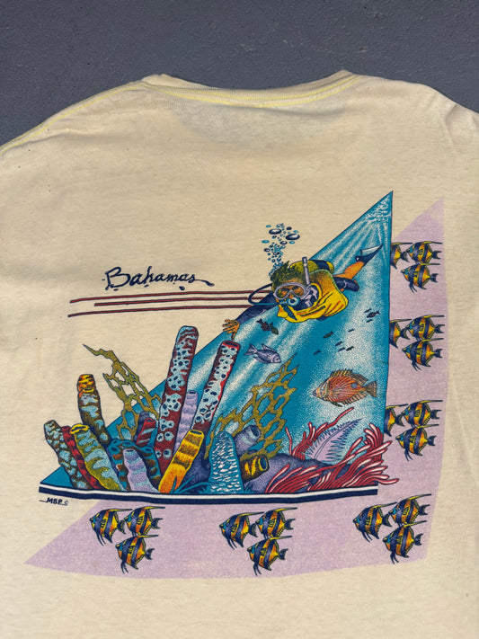 80s Signal Bahamas Tee Sz L