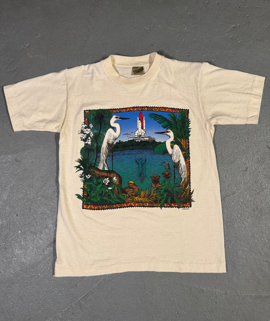 Rare 90s Single stitch NASA Tee Sz M