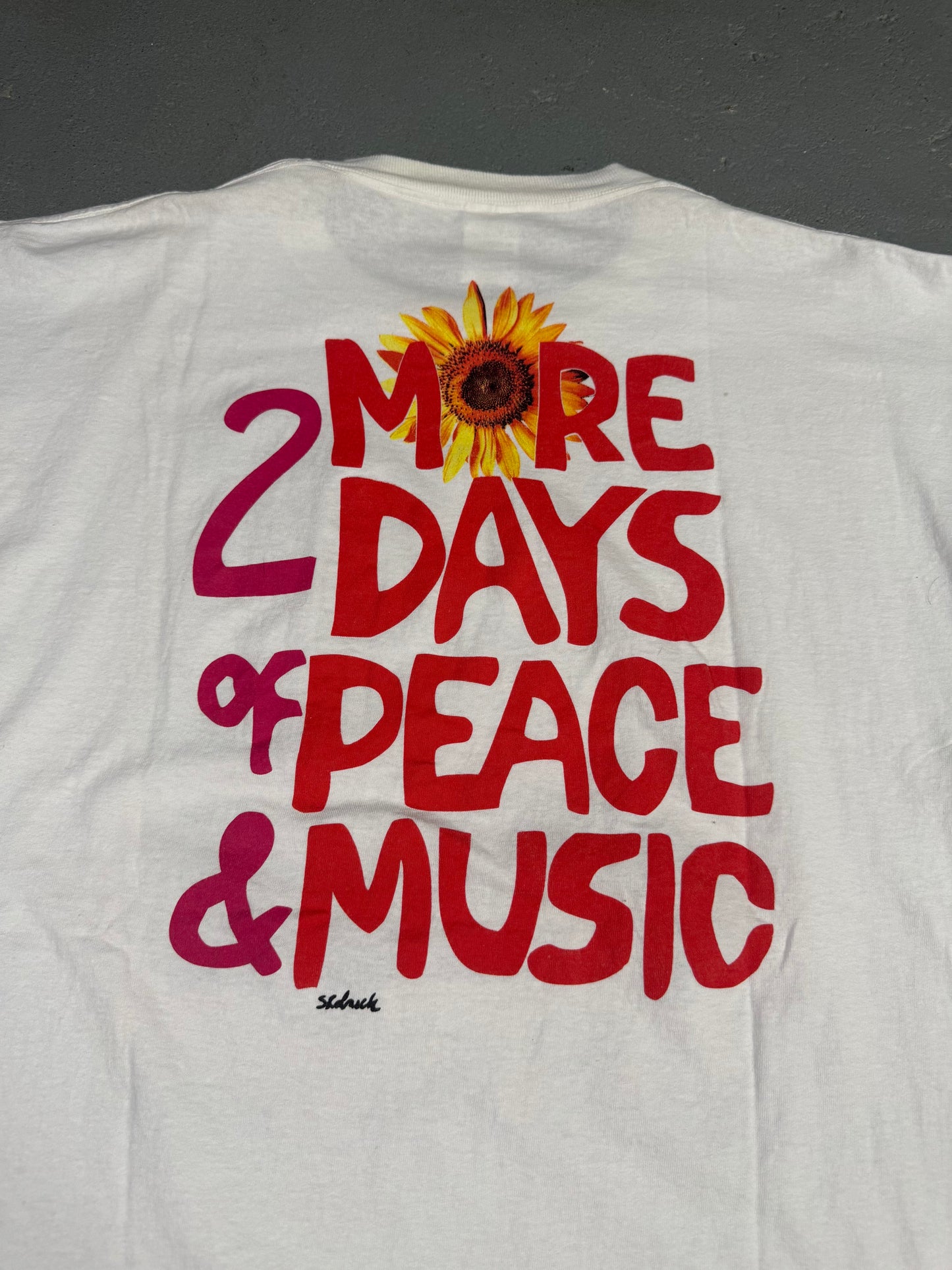 1994 Woodstock Tee Sz XL