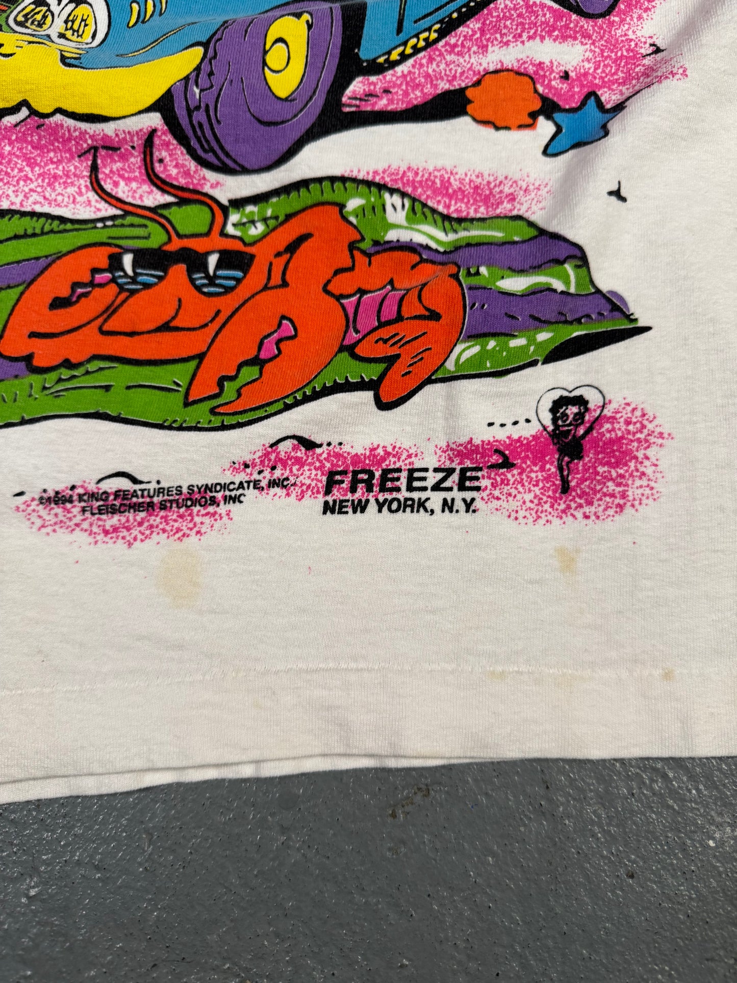 Rare 1994 Betty Boop “It’s a Beach Thang* Size O/S