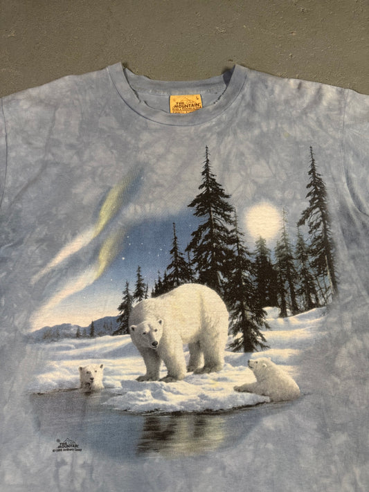 1999 The Mountain Polar Bear Tee Sz L