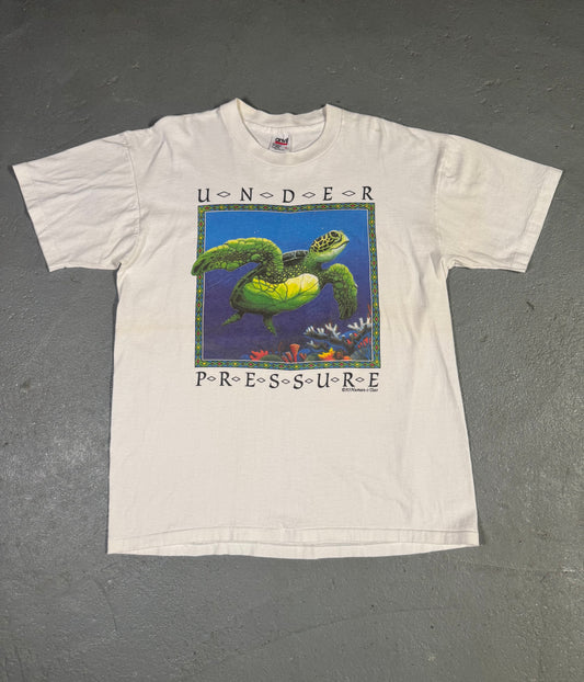 90s single stitch Under Pressure Tee Sz L