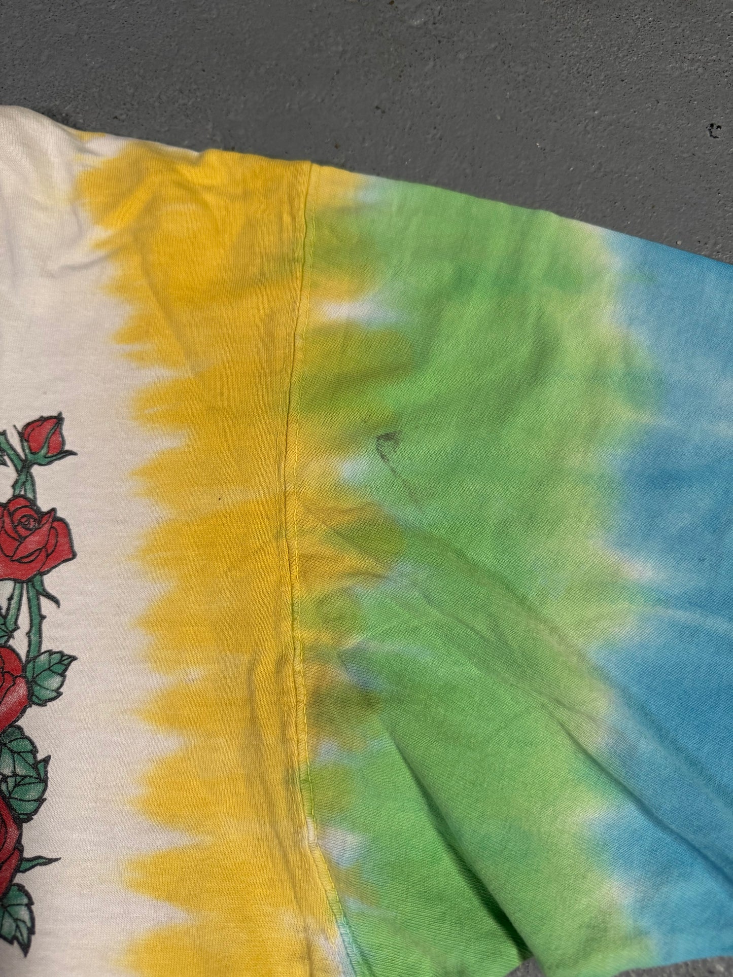90s Greatful Dead Scarlet Fire Tee Sz XL