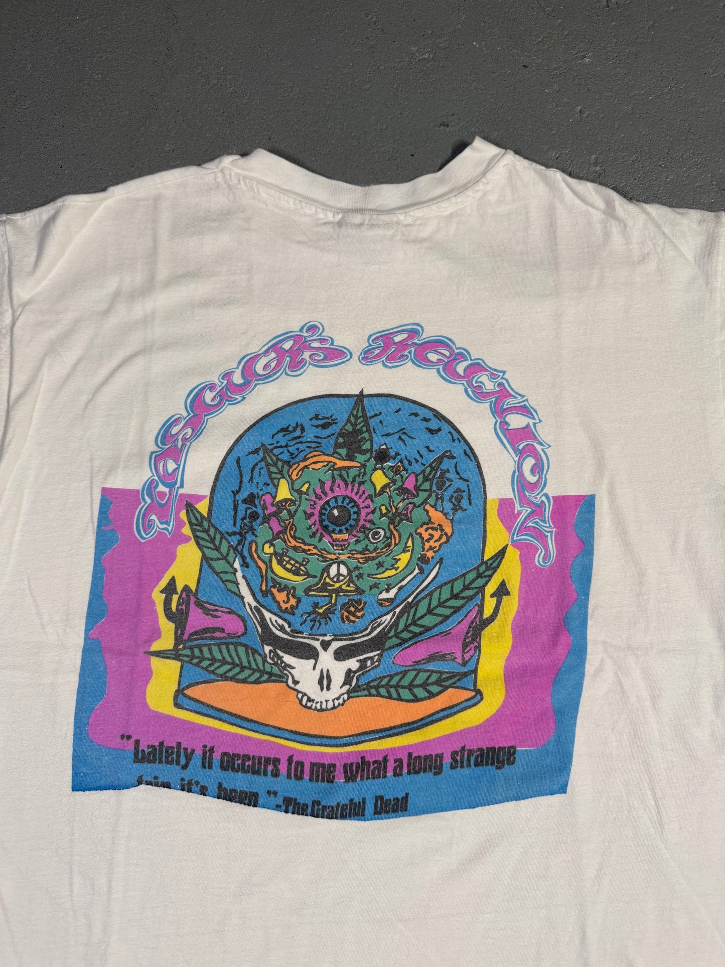 Rare 1989 Greatful Dead Reunion Tee Sz L