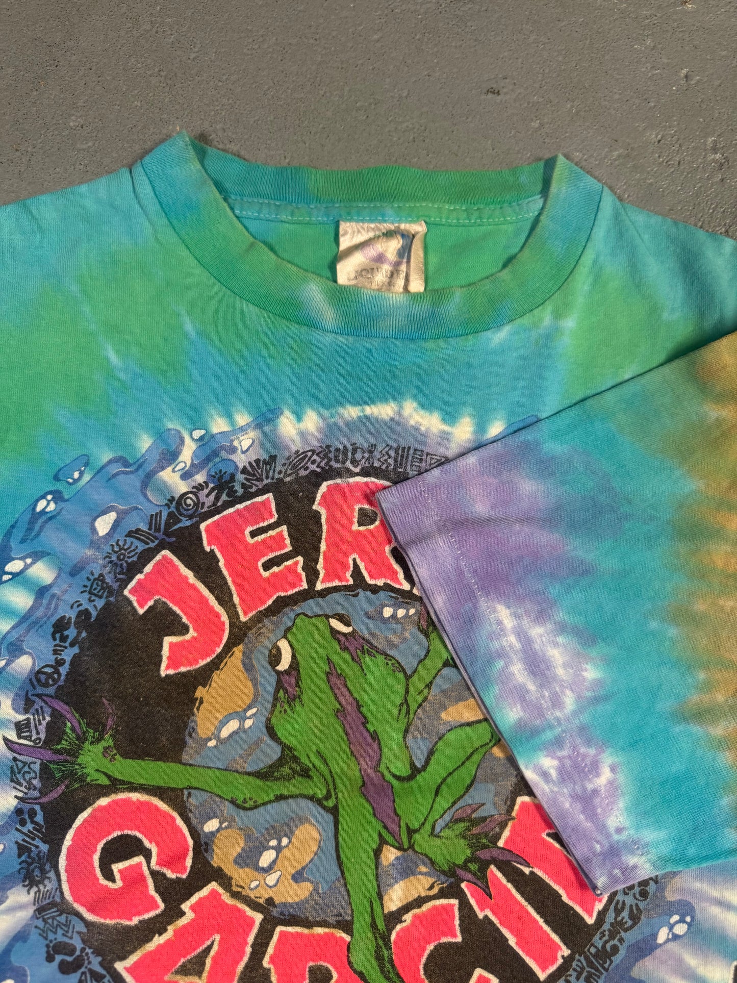 Rare 1900 Hawaiian Tour “Jerry Garcia Band” Tee Sz L