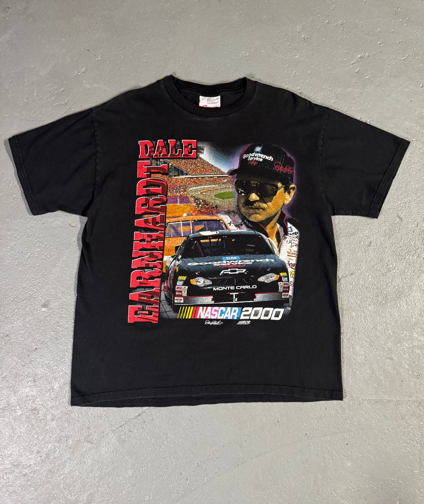 2000s Dale Earnhardt Tee Sz L