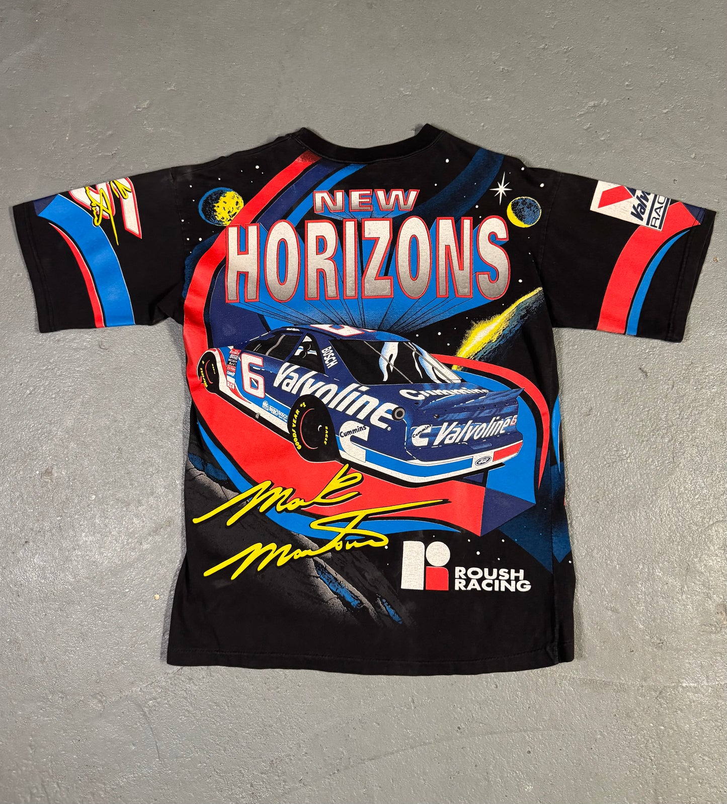 Single Sticth Mark Martin NASCAR Aop Sz L