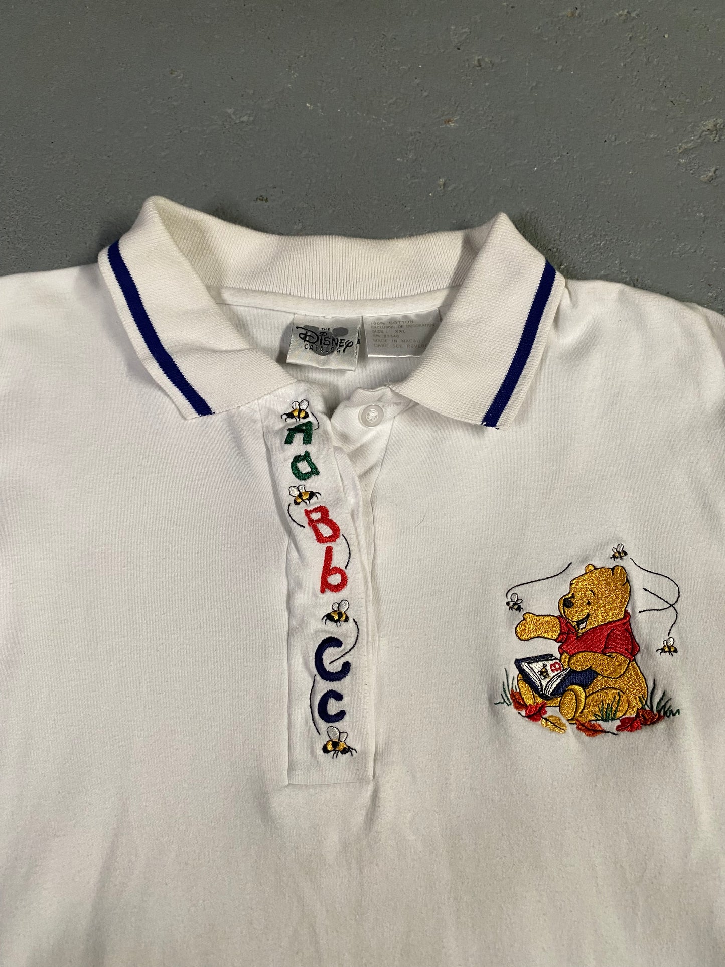 Vintage Winne The Pooh Polo Women’s Sz XXL