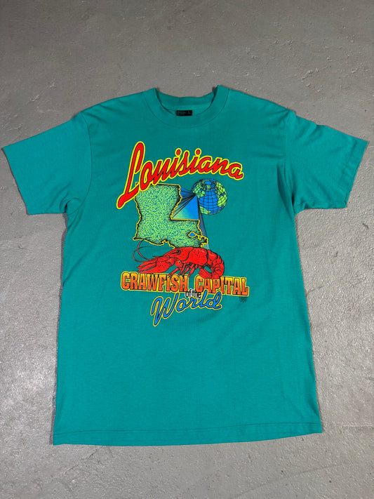 90s Louisiana Crawfish Tee Sz L
