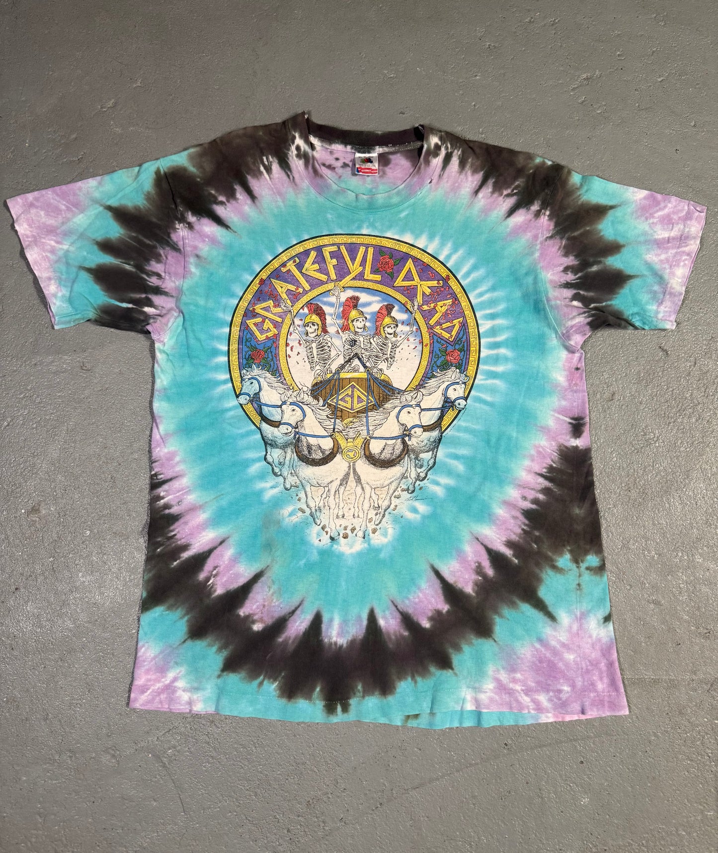 90s LA Coliseum Greatful Dead Tee Sz XL