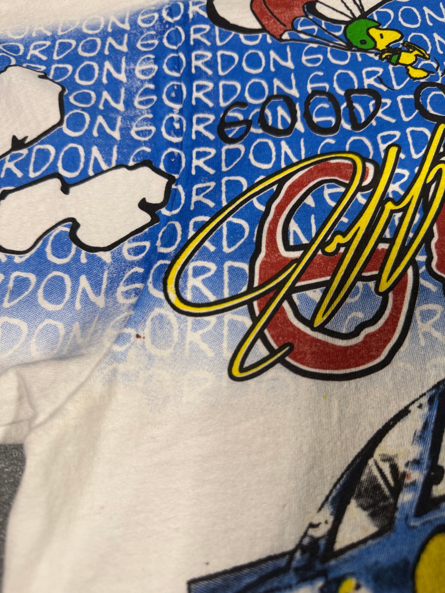 Single Stitch Jeff Gordon Peanuts Tee Sz XL