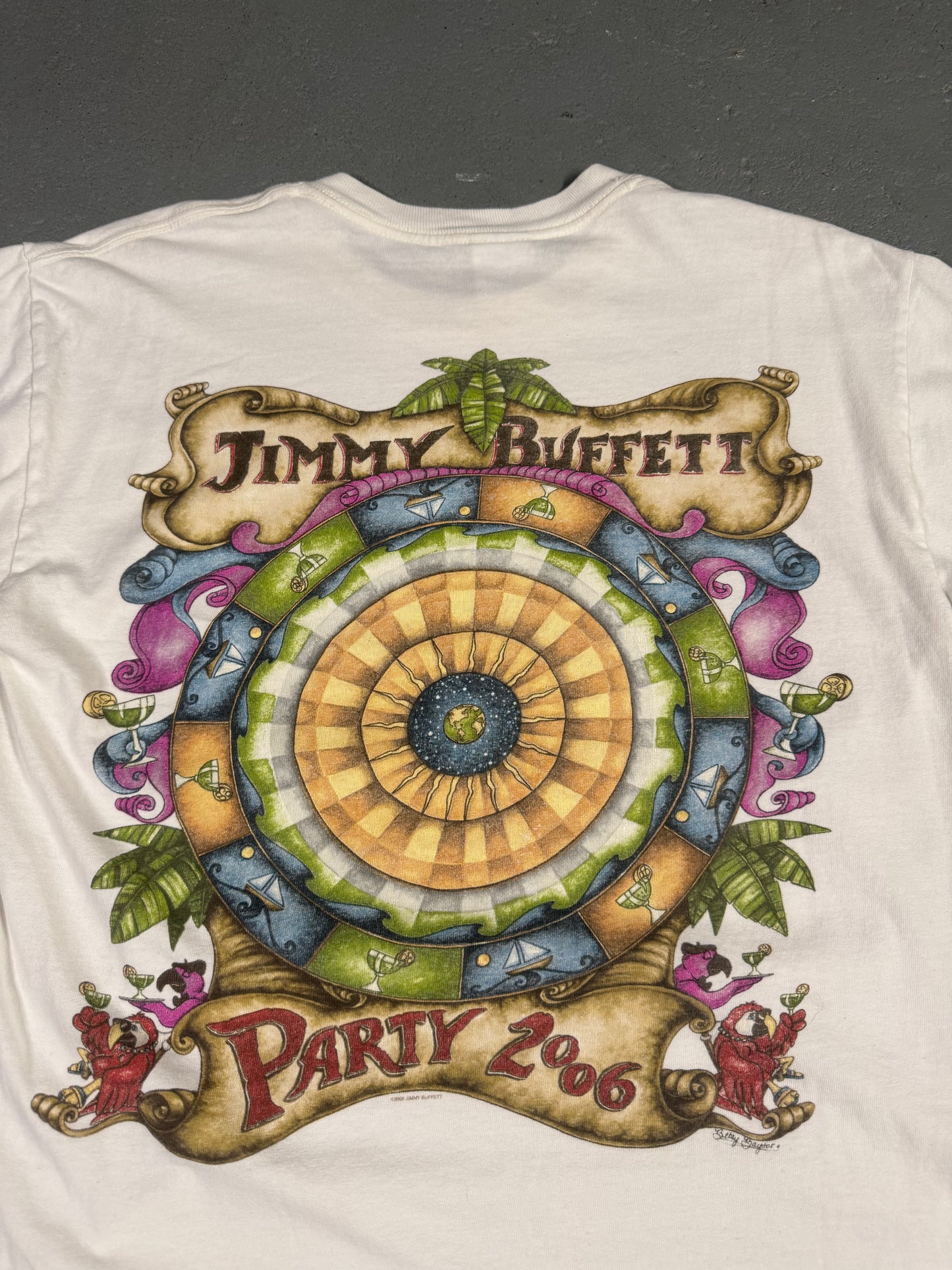 2006 Jimmy Buffet Party Tee Sz M