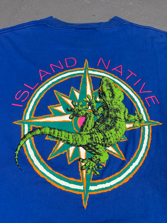 Single stitch Island Native Tee Sz L-XL