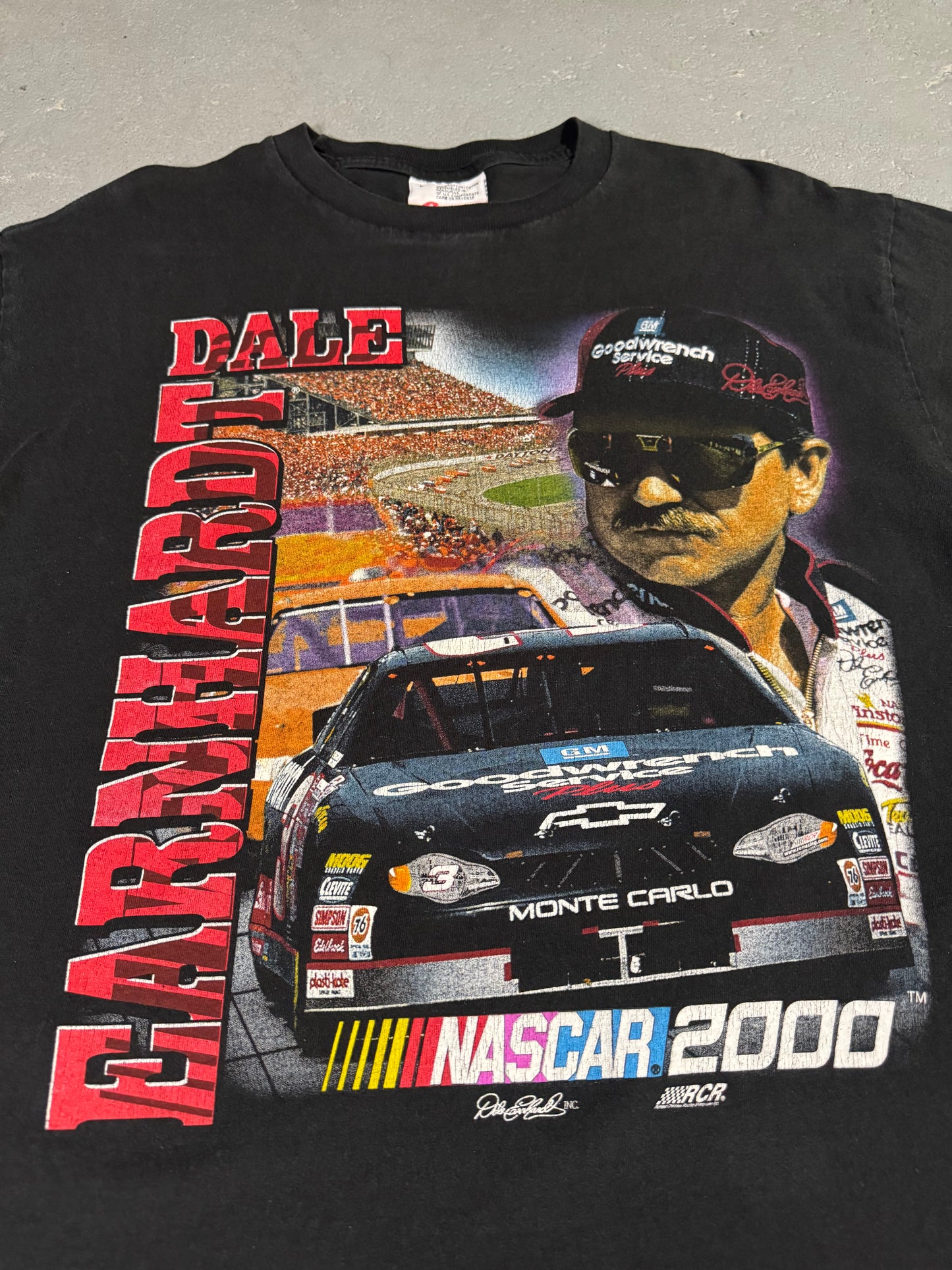 2000s Dale Earnhardt Tee Sz L