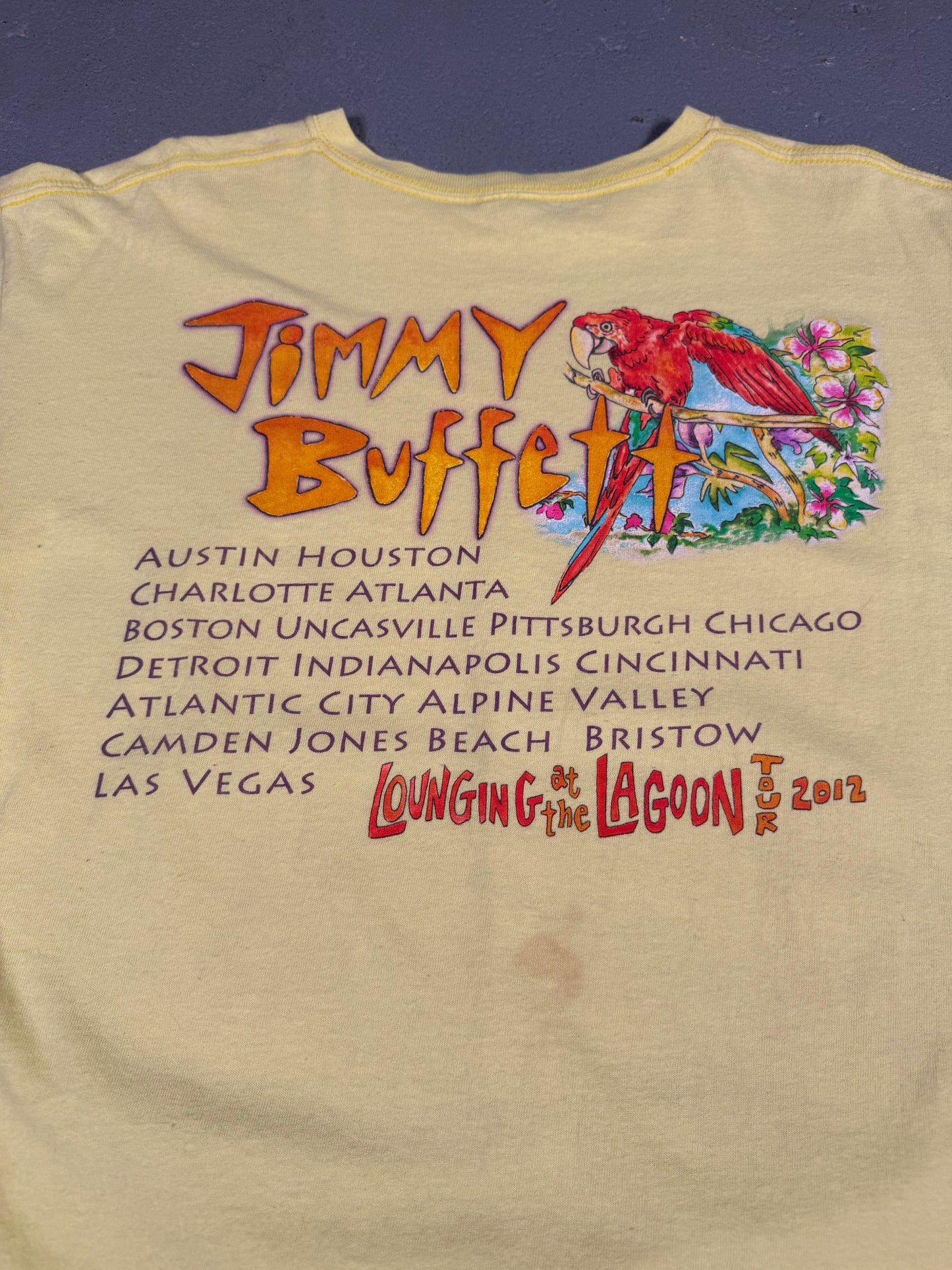 2012 Jimmy Buffet Tee Sz