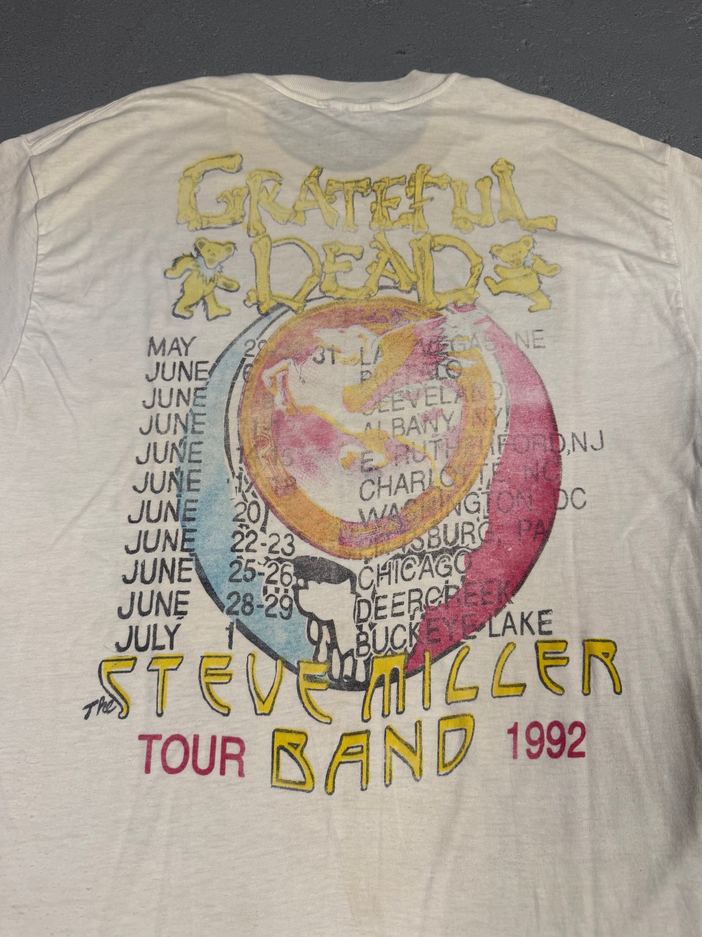 Rare 1992 Greatful Dead Tee Sz XL