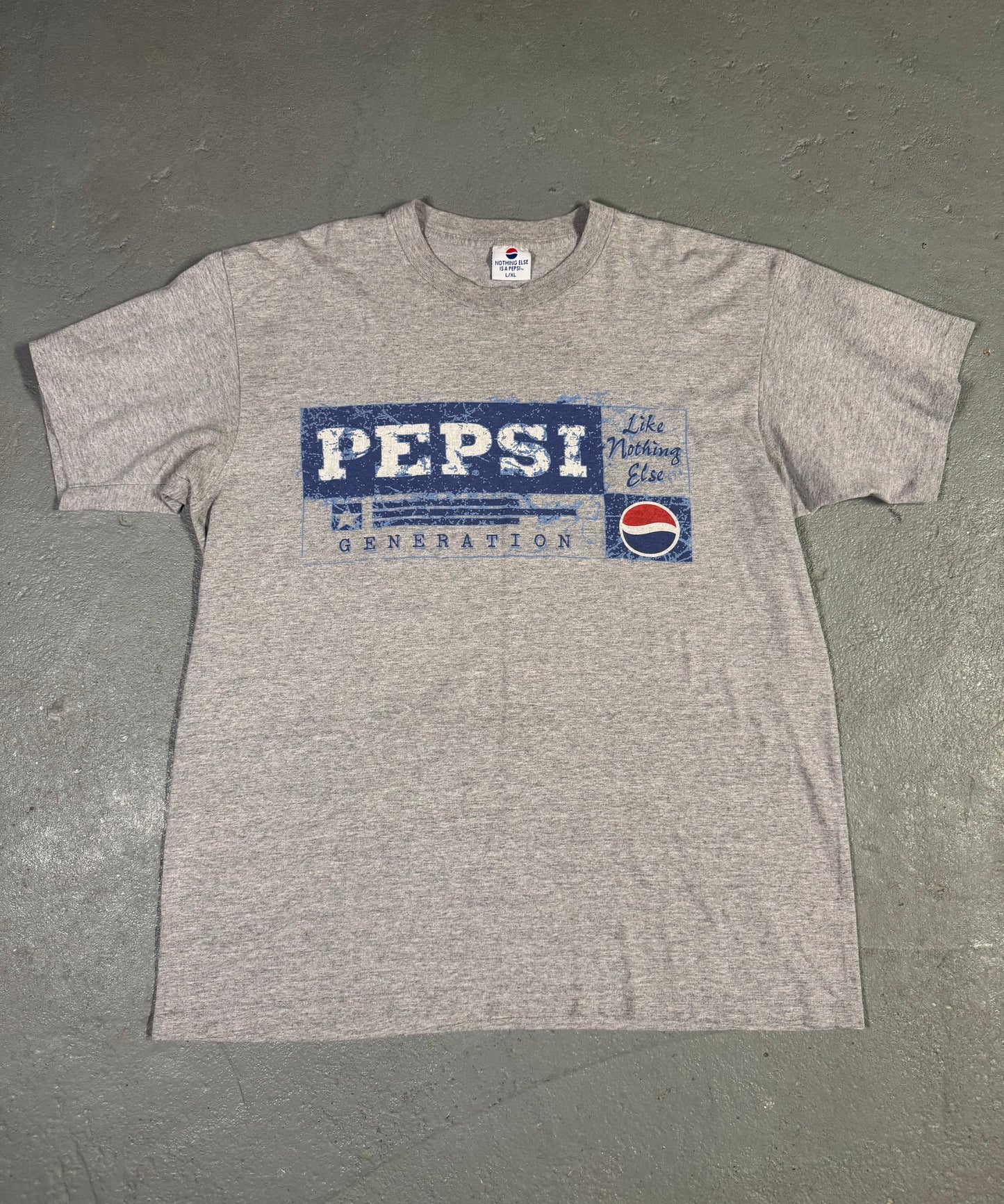 90s Single stitch Pepsi Tee Sz L-XL