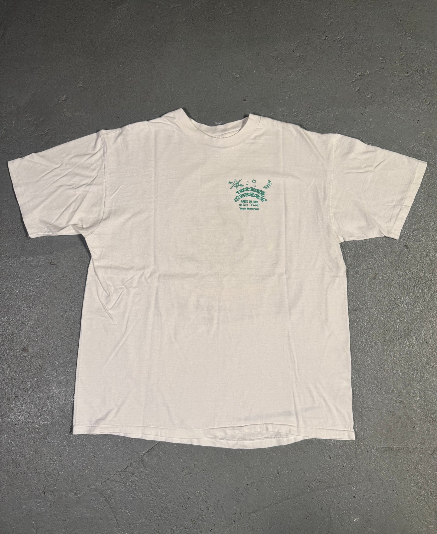 Rare 1989 Greatful Dead Reunion Tee Sz L