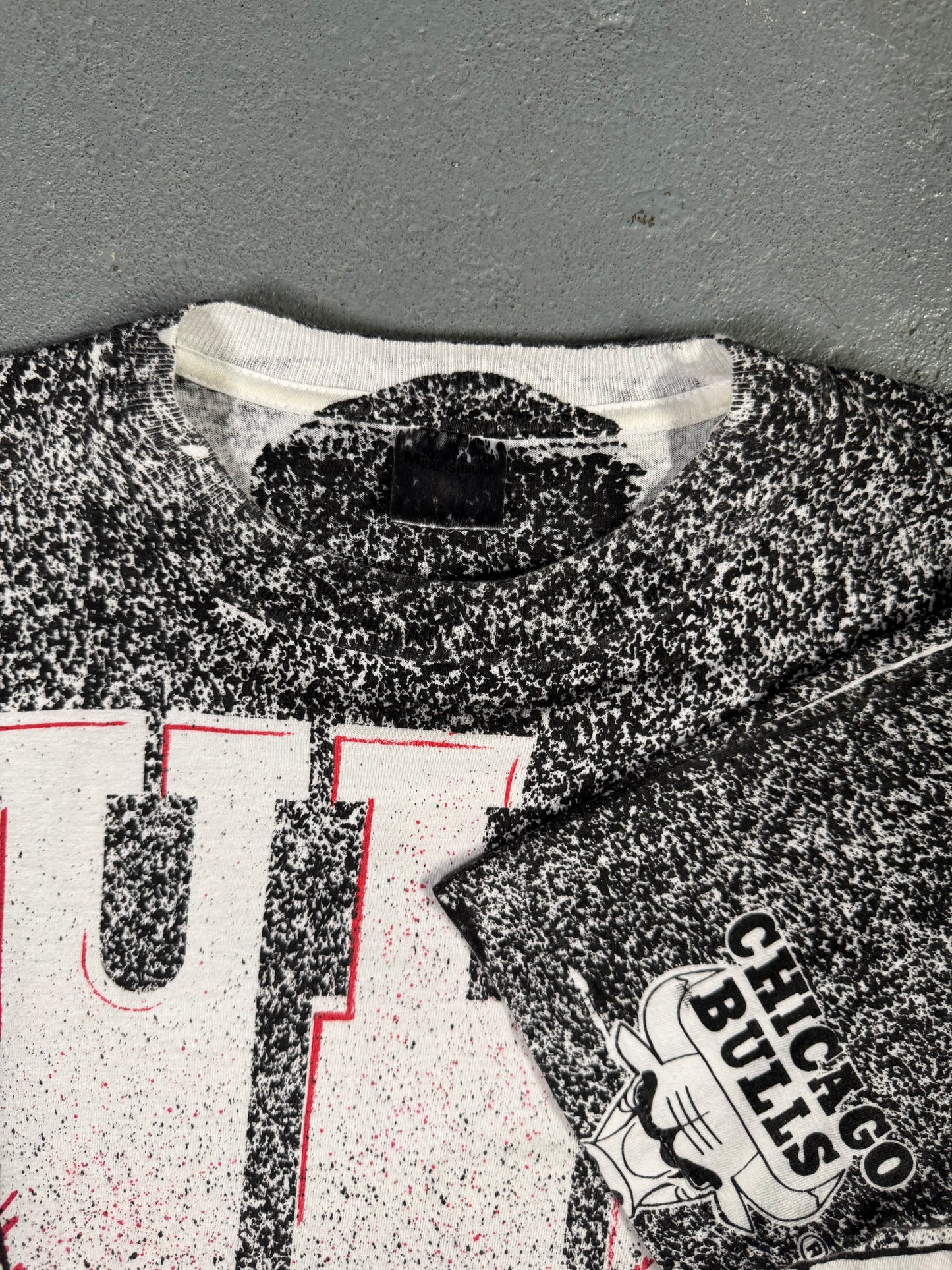 90s Single stitch bulls Tee Sz M