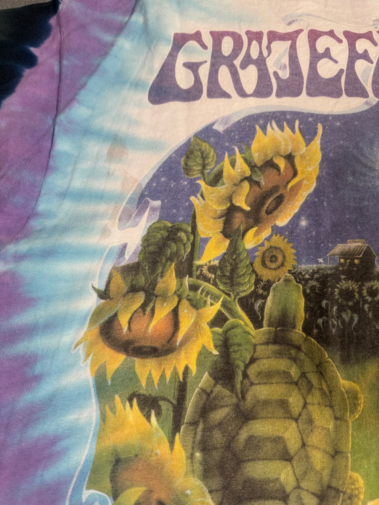90s Greatful Dead Terrapin Turtle Tee Sz XL
