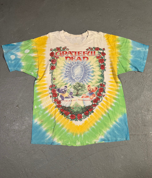 90s Greatful Dead Scarlet Fire Tee Sz XL