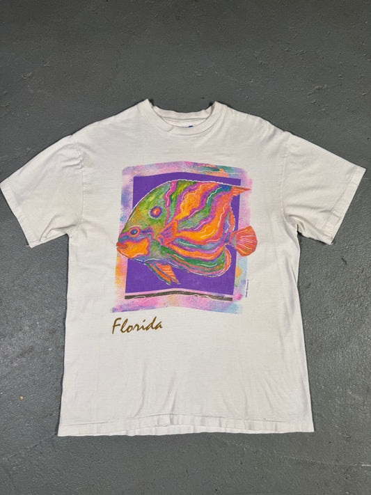 90s Florida Art tee Sz M