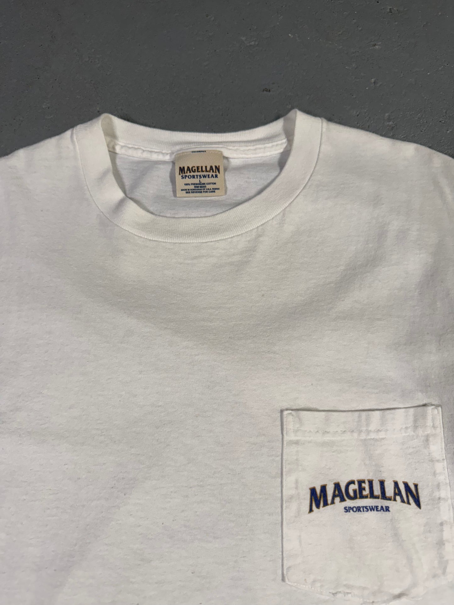 Y2K Magellan Sportswear Tee Sz L
