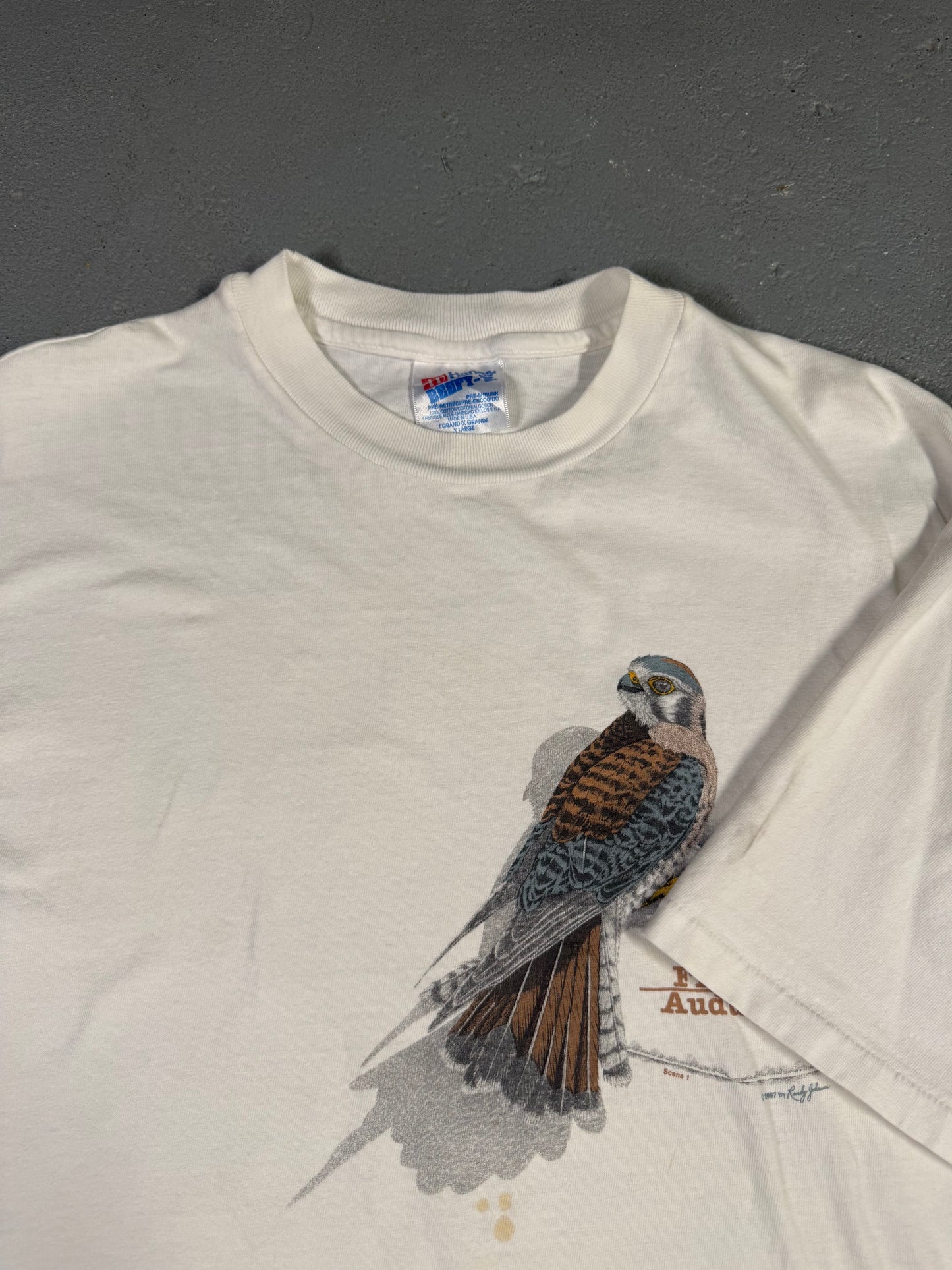 90s Single stitch Falcon tee Sz L